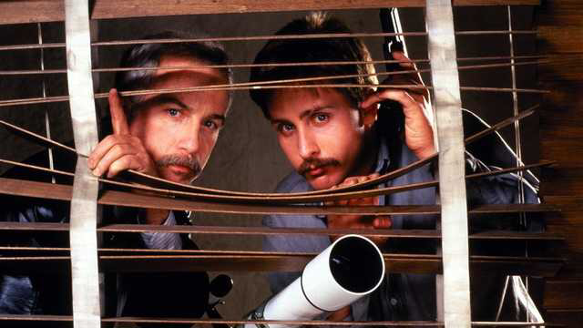 Richard Dreyfuss & Emilio Estevez in Stakeout