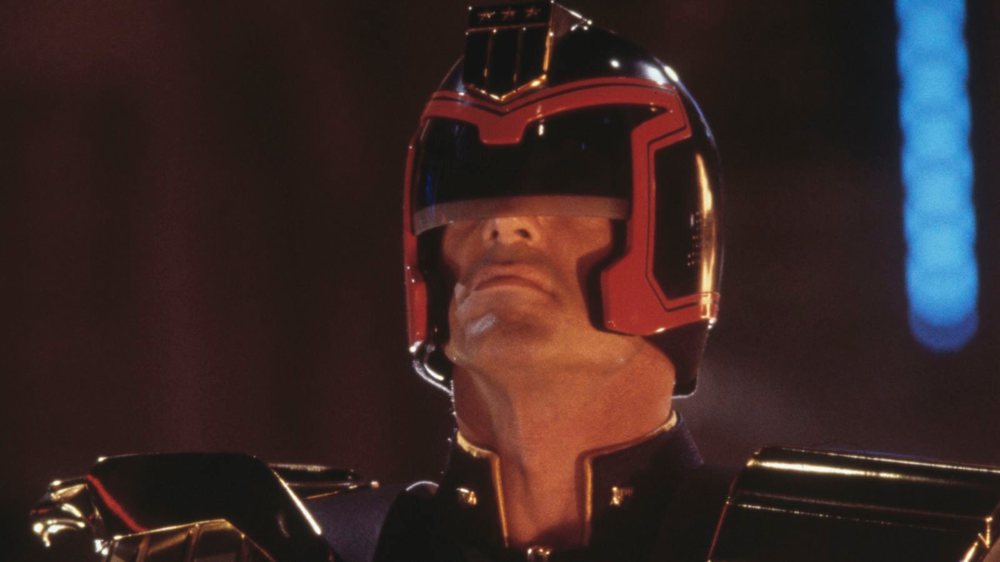 Sylvester Stallone in Judge Dredd