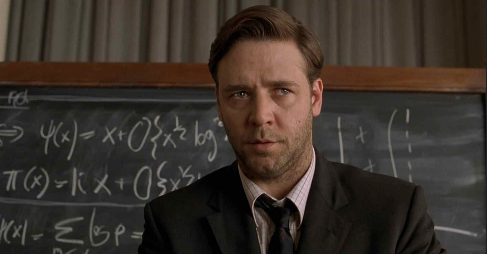 Russell Crowe in A Beautiful Mind