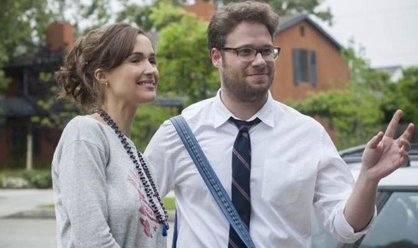 Rose Byrne & Seth Rogen in Bad Neighbours