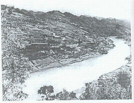 Moutai village by the Chishui River