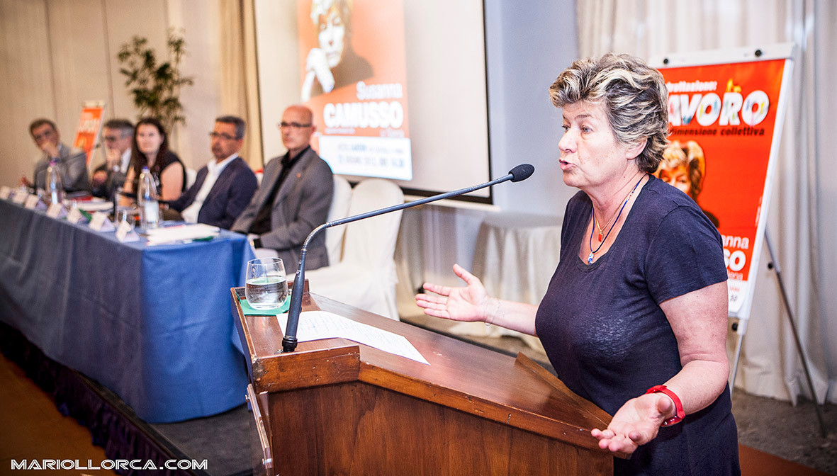 SUSANNA CAMUSSO. Segretario Generale CGIL.