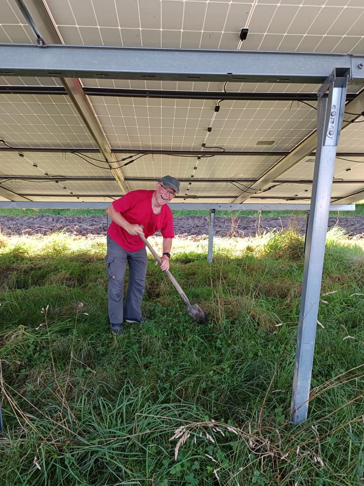 Am Ende wurden noch störender Bewuchs entfernt