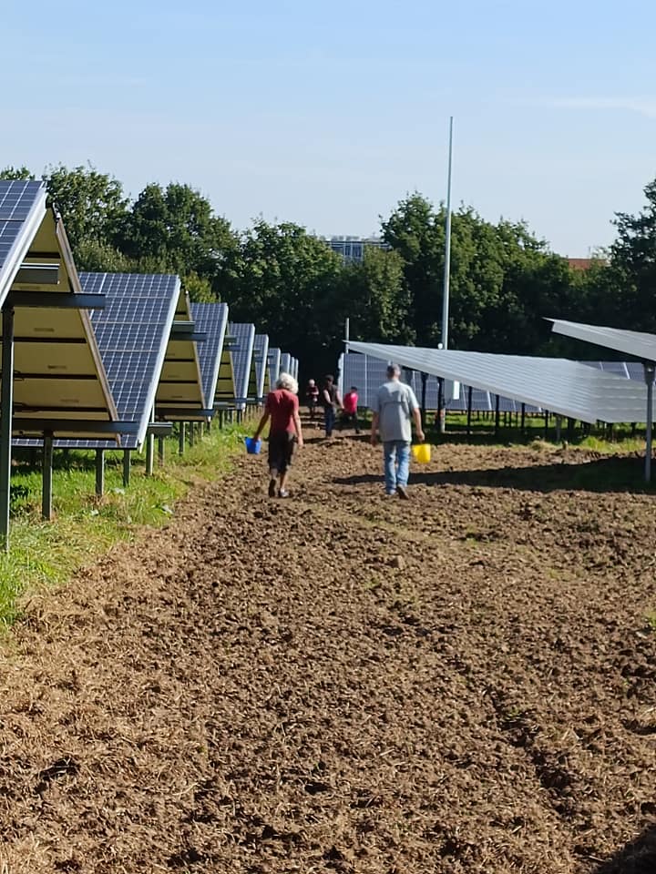 Auch zwischen den Modulen gab es viele freie Stellen.