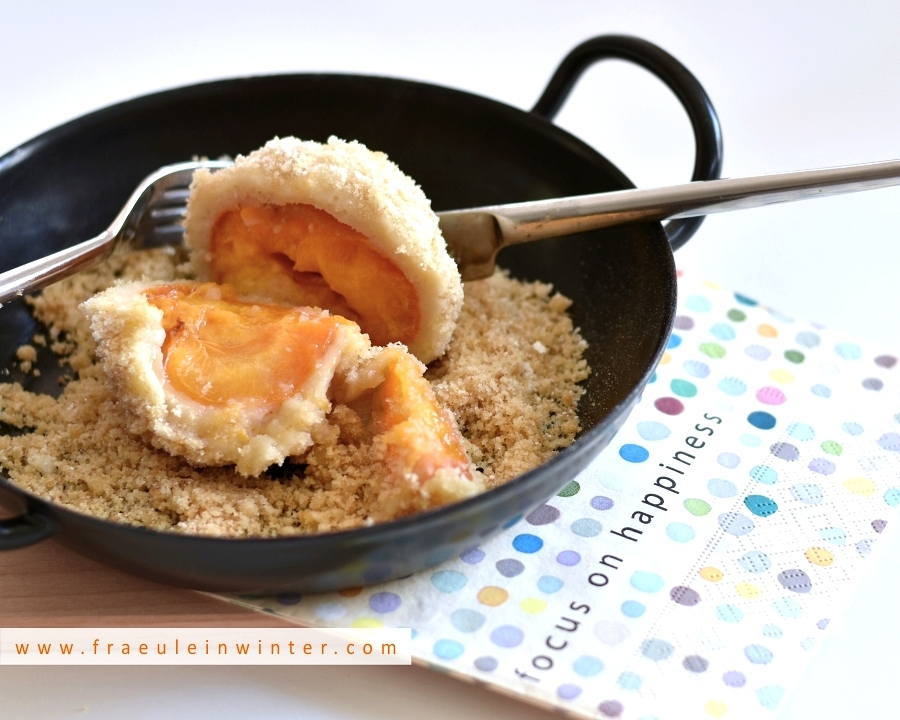Marillenknödel aus Brandteig | Fräulein Winter