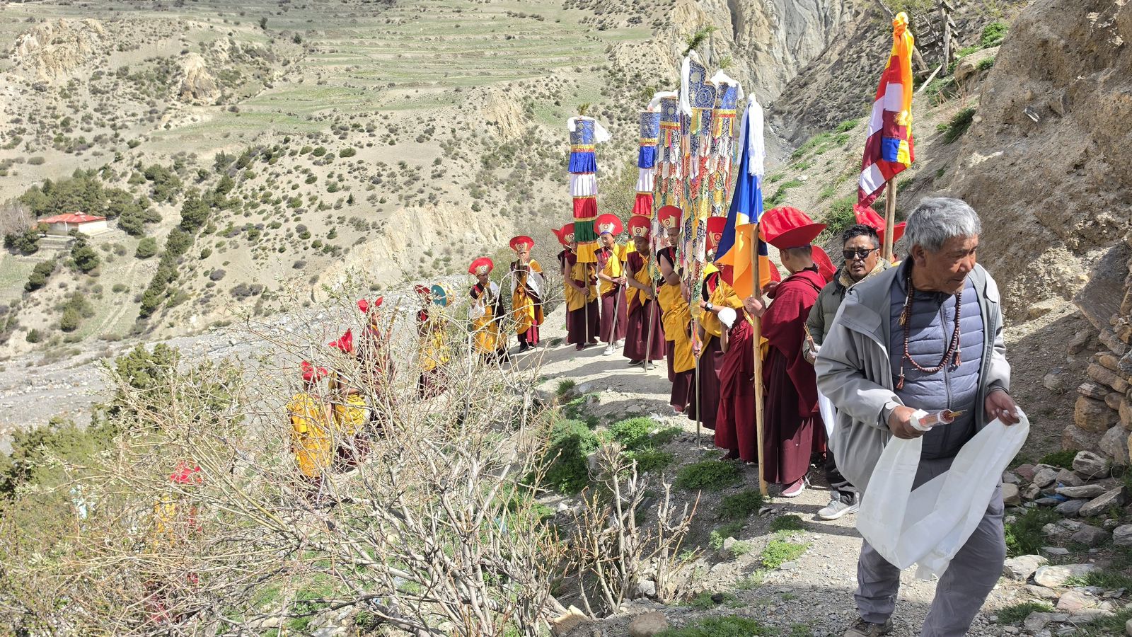 Vesakh in der Butsok Gonpa