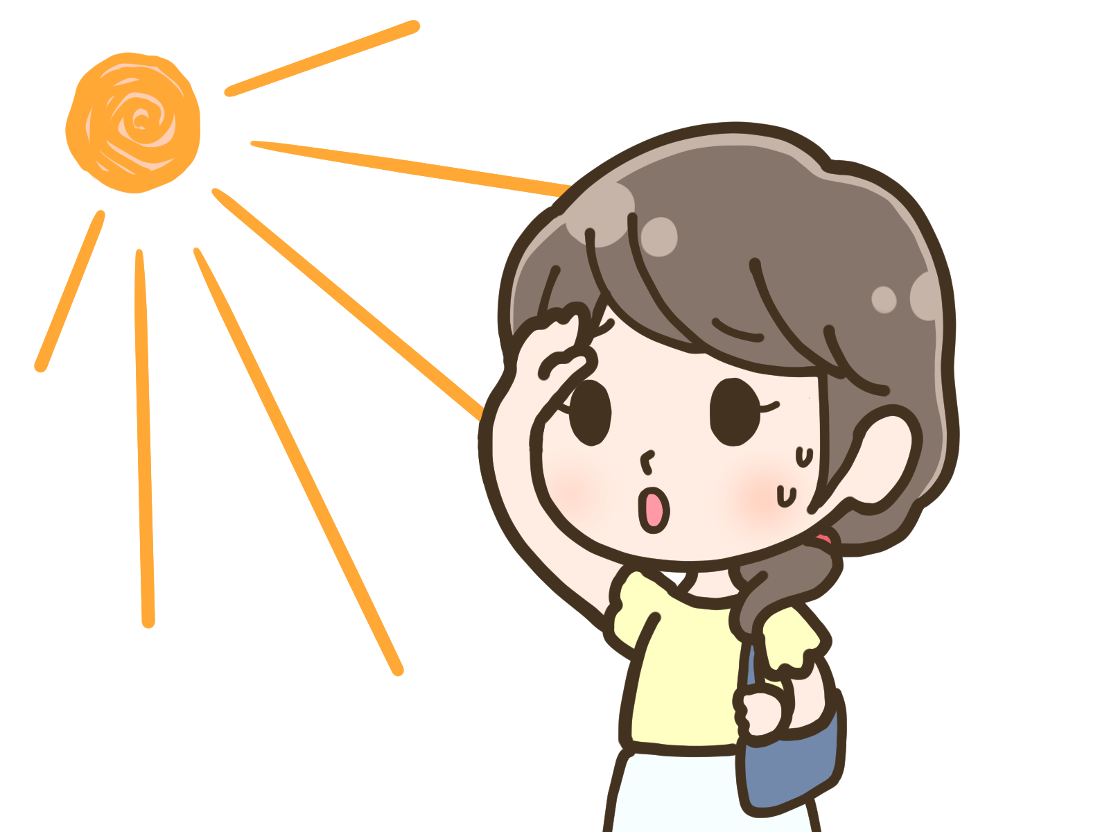 紫外線が強く、眩しい季節到来！