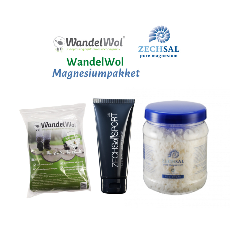 Wandelwol -magnesium pakket