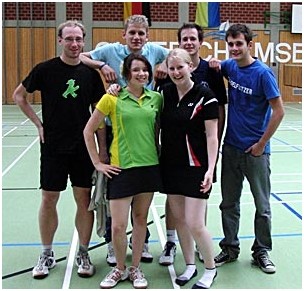 hinten v.l.n.r.: Thomas, Basty, Andi, Robin vorne v.l.n.r.: Tamy, Lisa