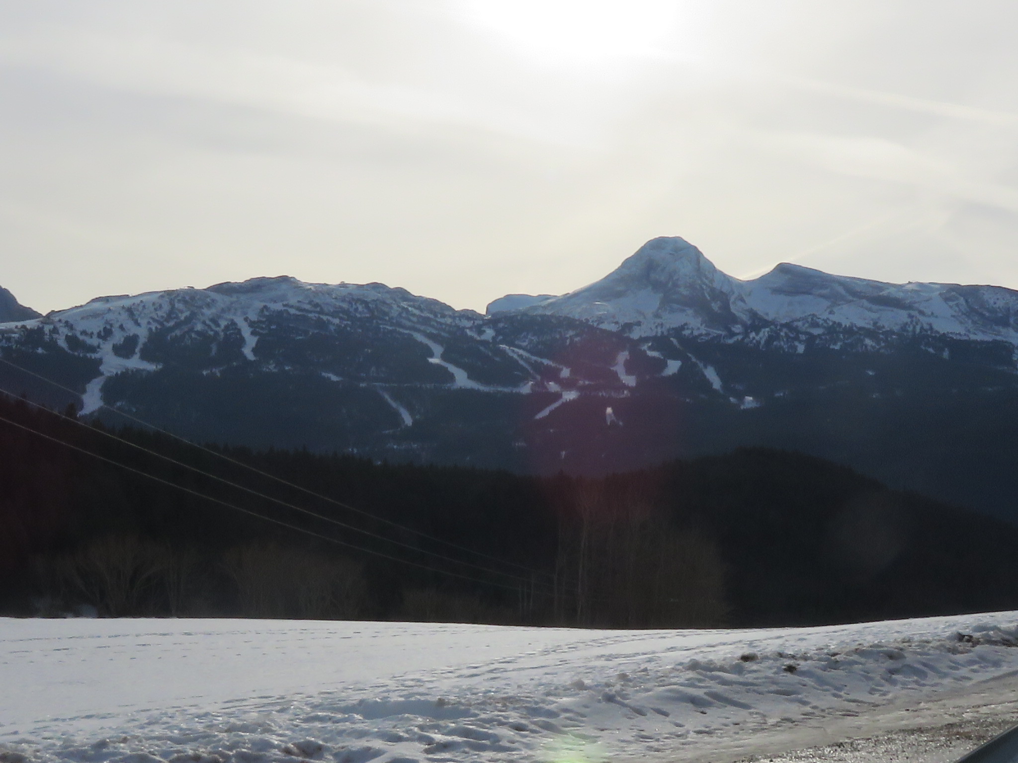 février 2017 la Grande et la Petite Moucherolle (Vercors)