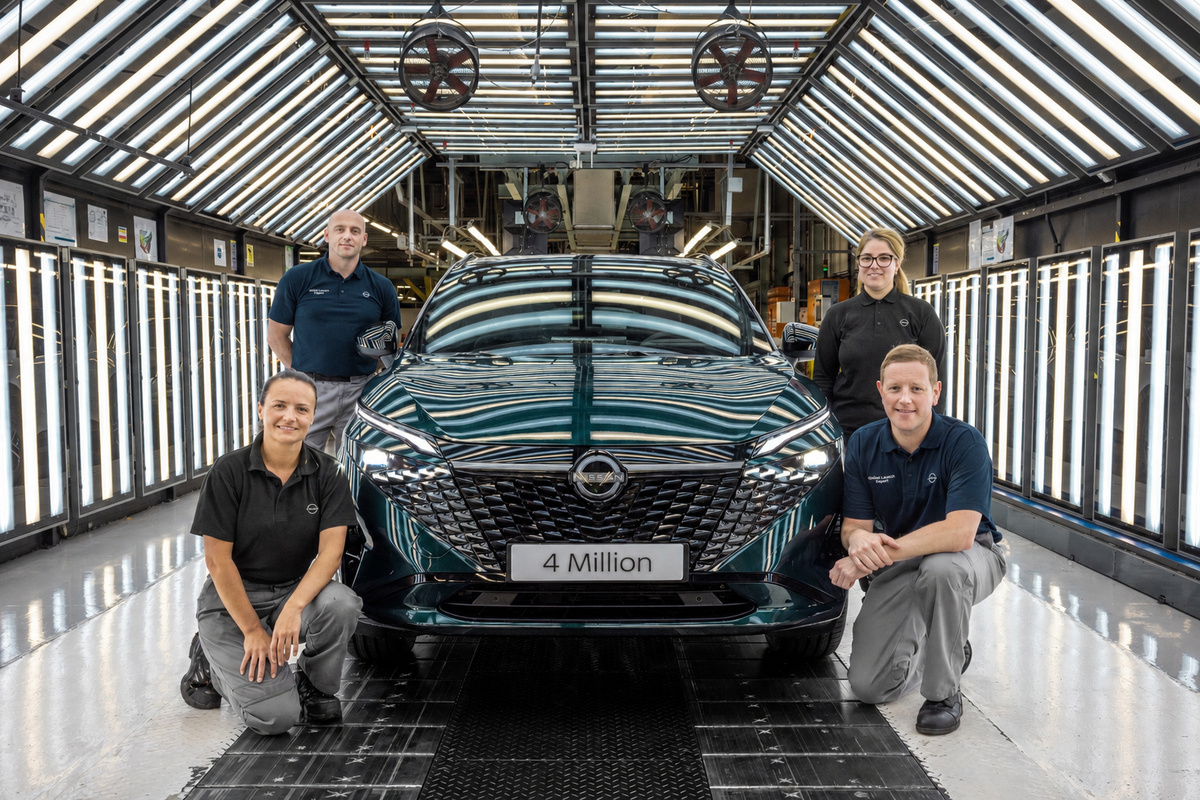 Le Nissan Qashqai franchit le cap des 4 millions d’unités vendues en Europe