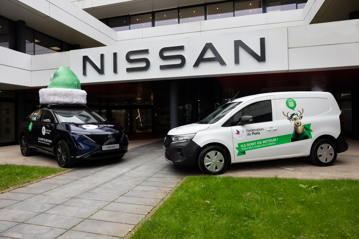 Nissan une nouvelle fois aux côtés du Secours Populaire Paris et de sa Brigade des Pères Noël Verts