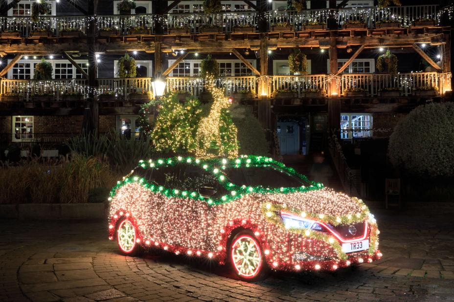 Nissan Leaf de Noël 2019