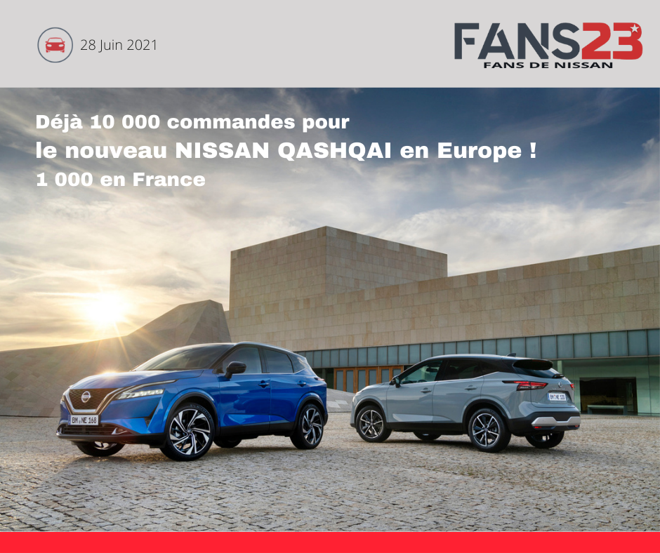 QASHQAI :  Déjà de bons résultats !