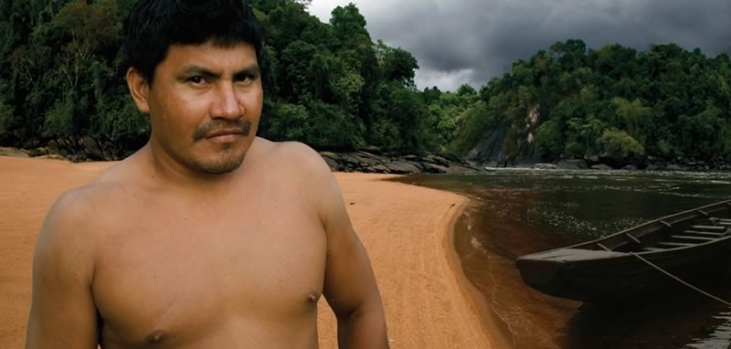 Kadiña. First canoe maker. Ye´Kuana culture, Venezuela, 2007