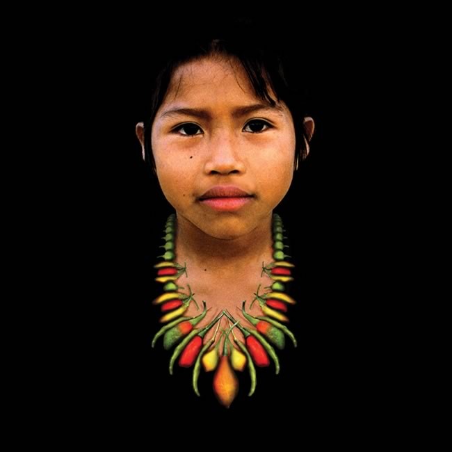 Puemuey Pachí. The daughter of chilly, Pemon Culture, Venezuela. 2002