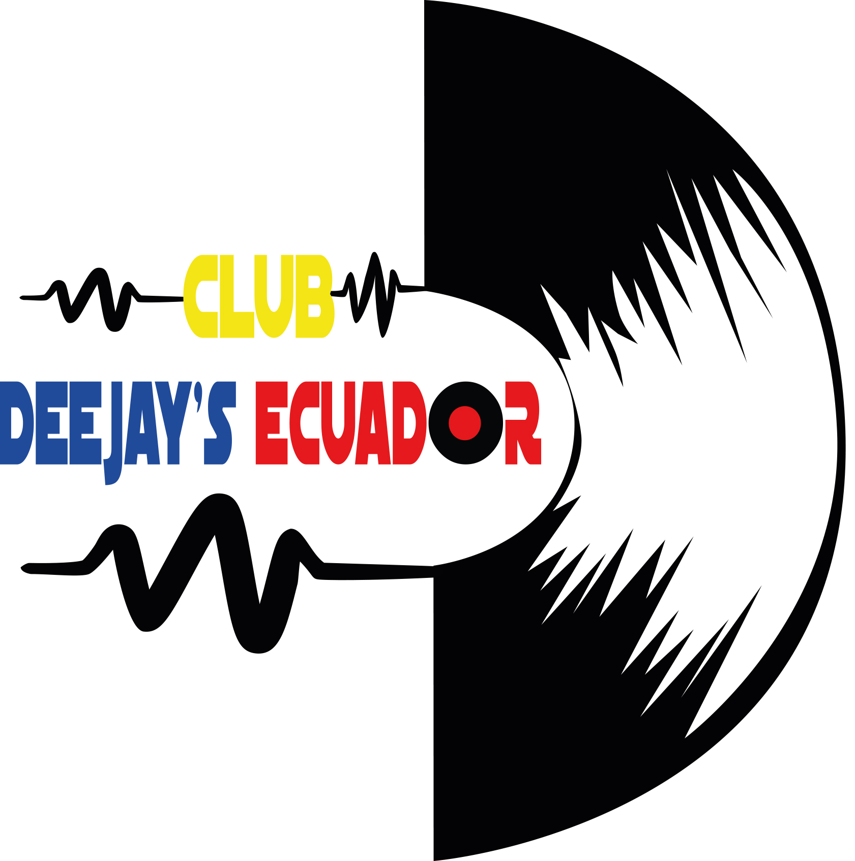 LOGO CLUB DEEJAYS ECUADOR