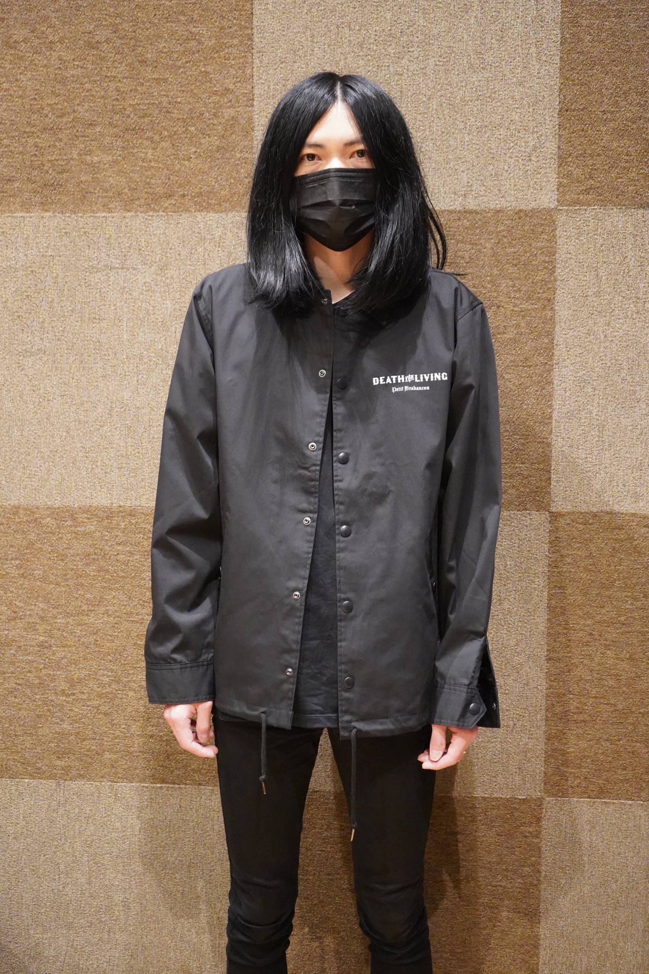 PB 1st COACH JACKET -Mサイズ-（MODEL：身長177cm 体重55kg）