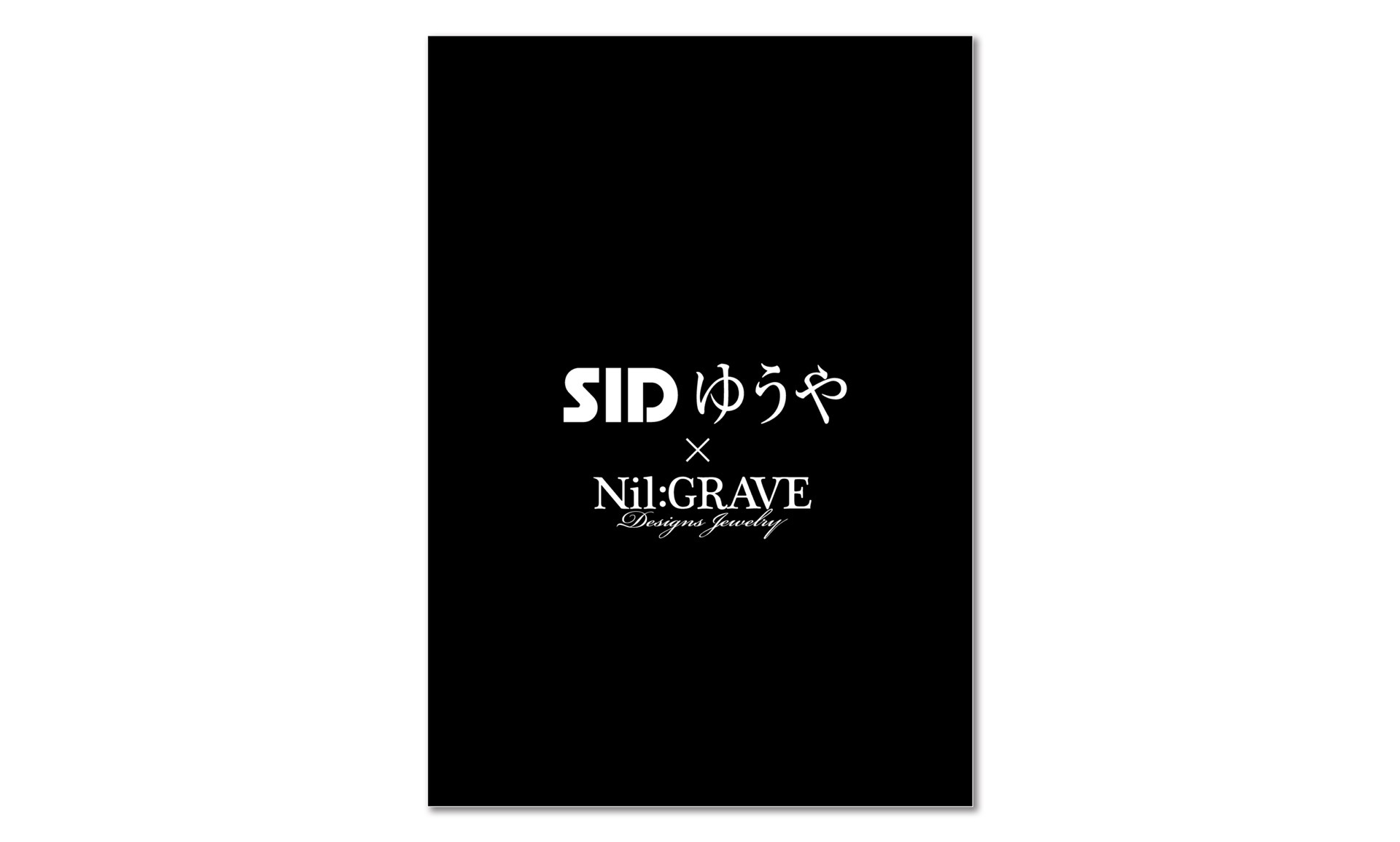 「SID ゆうや × Nil:GRAVE」ダブルネームショッパー