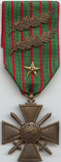 CROIX DE GUERRE 1914 -1918