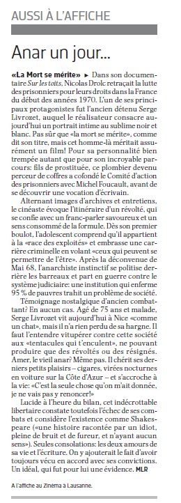 LE COURRIER DE LAUSANNE