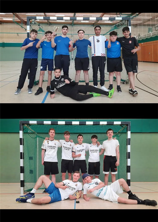 7a und 10b gewinnen Tulla-Hallenfußballmeisterschaft