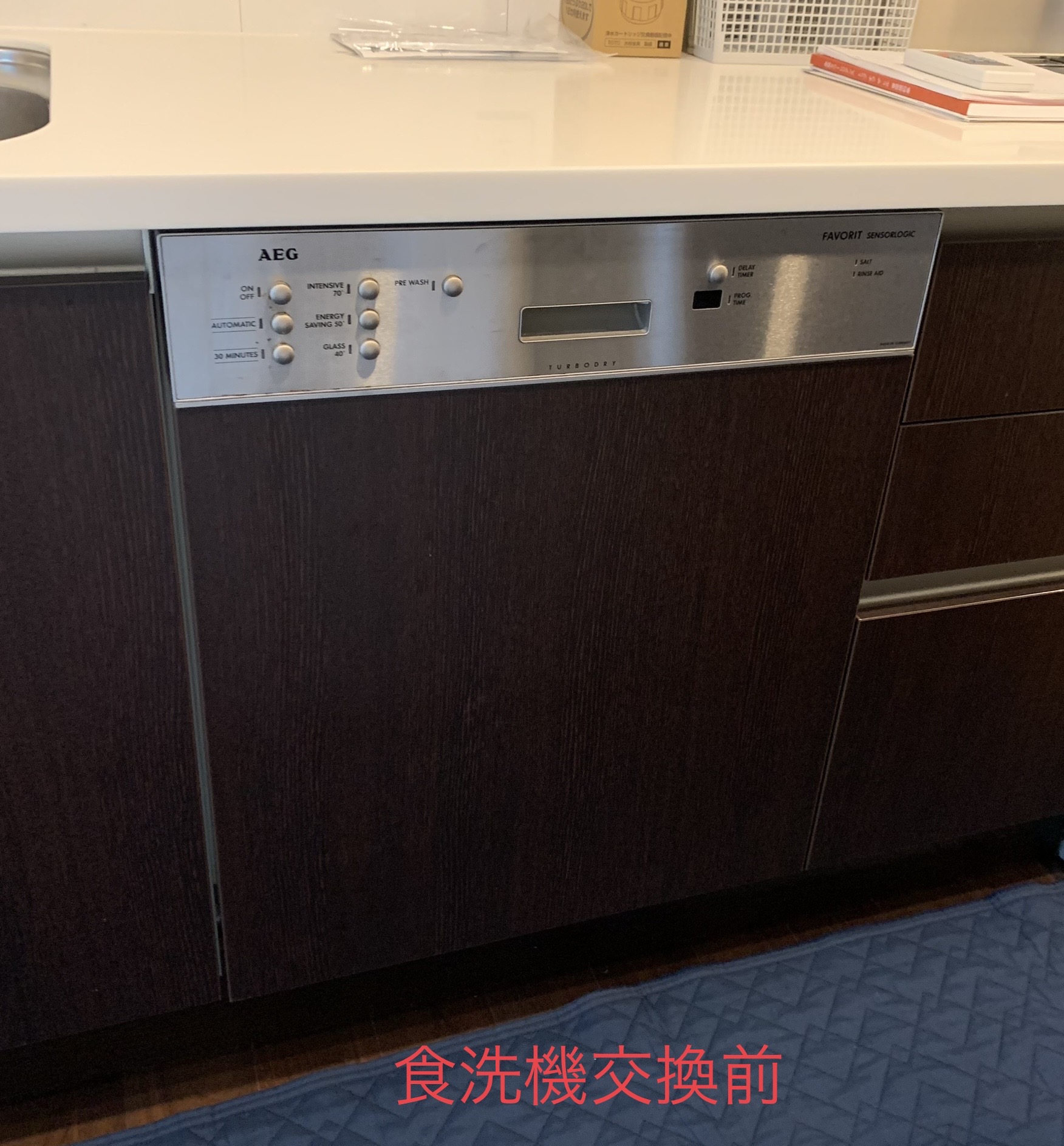 25年前のAEG食洗機から