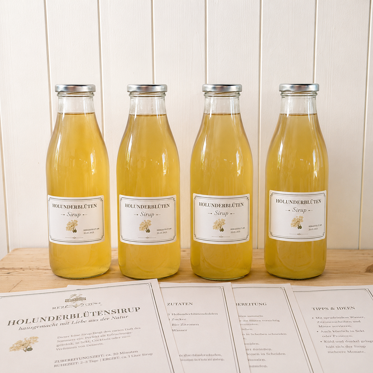 Mini-Farm im Mai: Holunderblütensirup, Vorratsgläser und neue Pläne