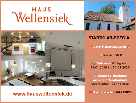 STARTKLAR-SPECIAL – Sichern Sie sich jetzt Ihr exklusives Special im Haus Wellensiek