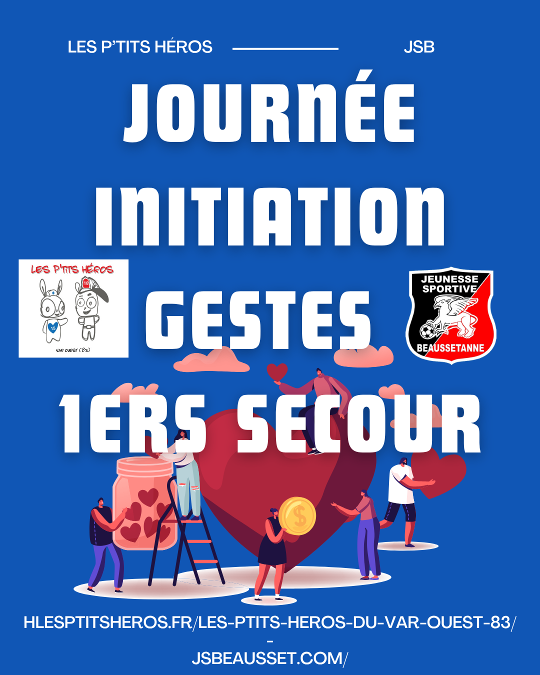 Nos jeunes joueurs formés aux premiers secours avec "Les P'tits Héros"