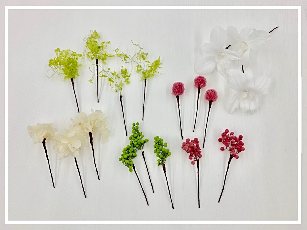 女性を輝かせるお花のアイテム 髪飾りのお花で想い出の瞬間に 鯖江花屋 花ひろ Flower Plants花ひろ