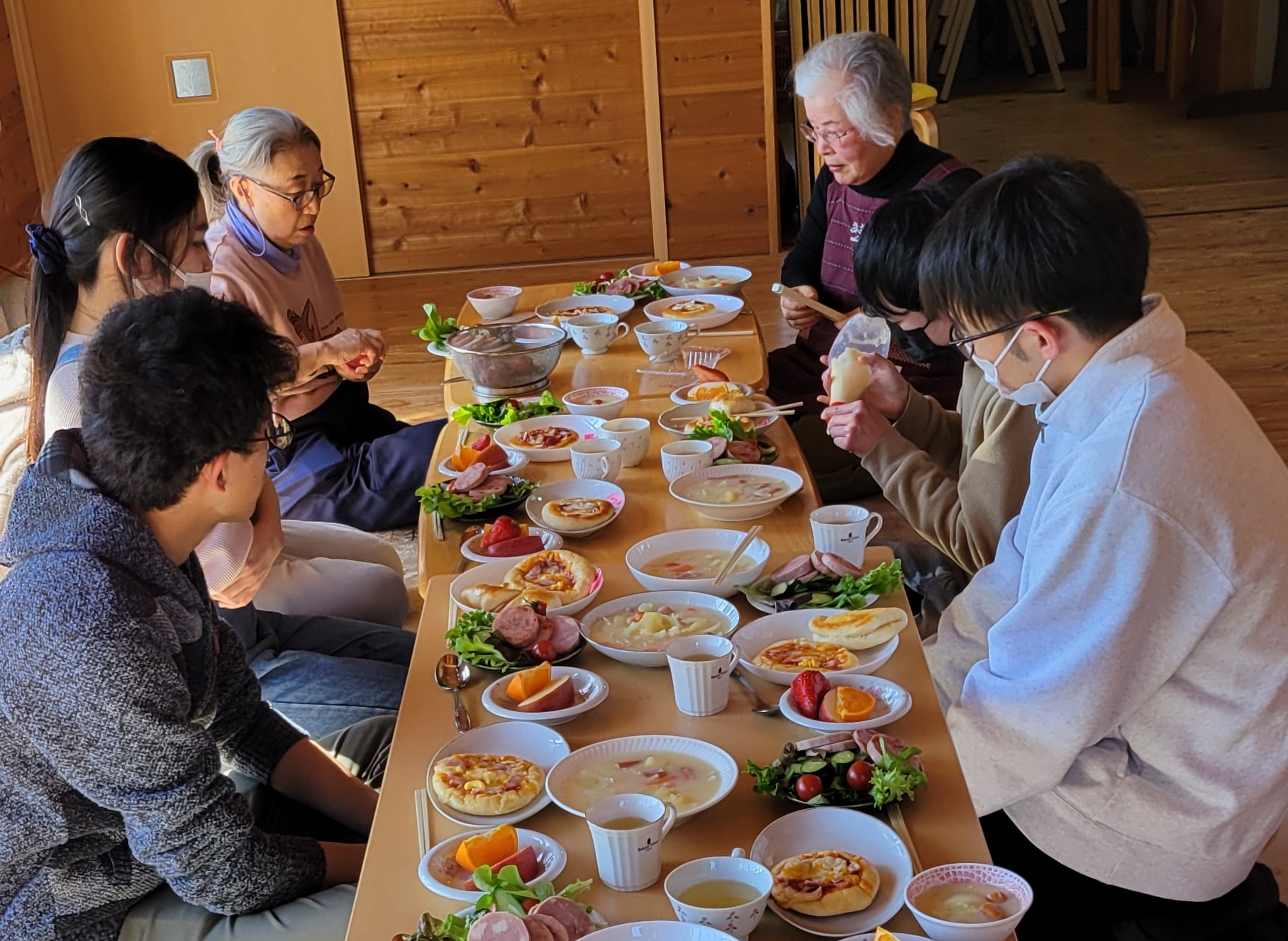 サンディ昼食会-4