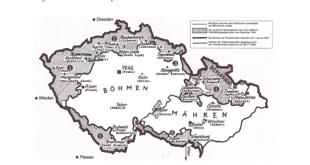 Das Sudetenland - VdSt Sudetia