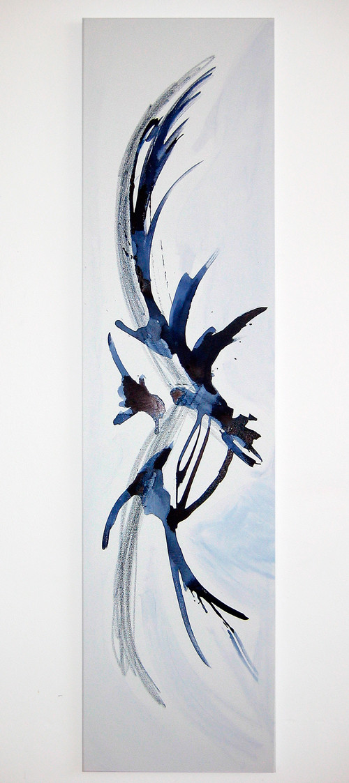 Ceres - 0,40 x 1,60 m - Aquarell auf Leinwand - 2007