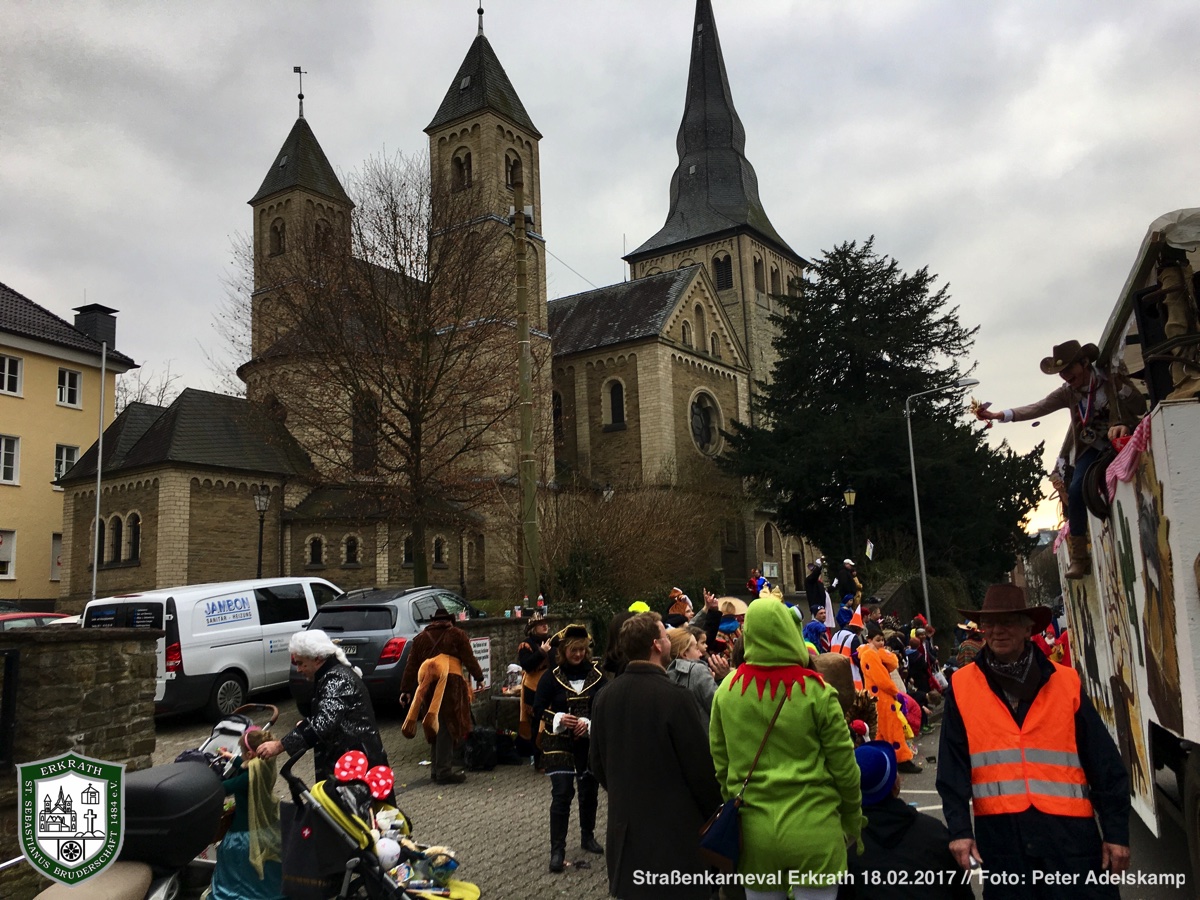 Erkrather Straßenkarneval 18.02.2017 (Foto: Peter Adelskamp)