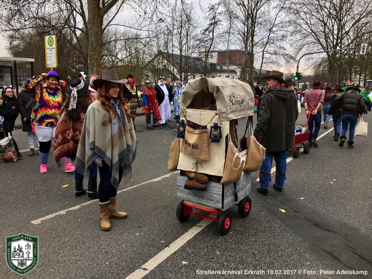 Erkrather Straßenkarneval 18.02.2017 (Foto: Peter Adelskamp)