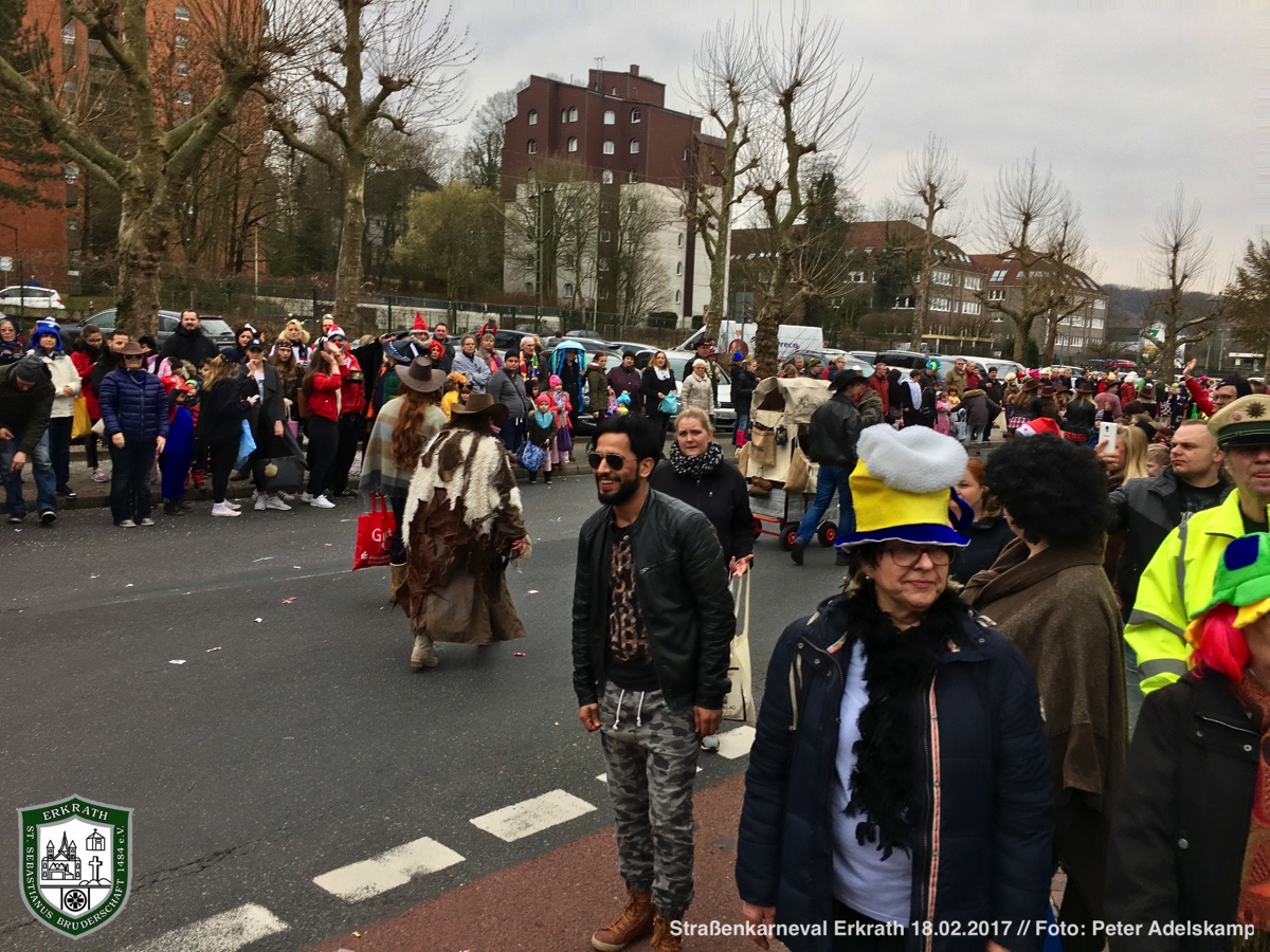Erkrather Straßenkarneval 18.02.2017 (Foto: Peter Adelskamp)