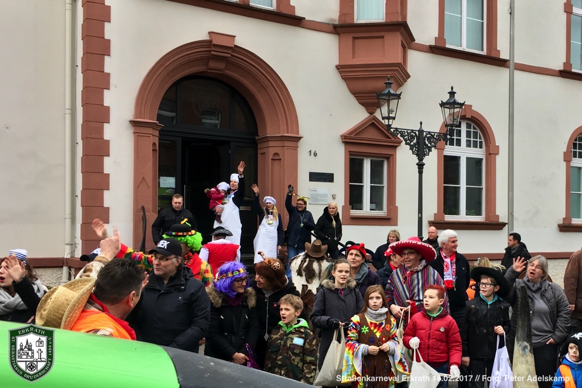 Erkrather Straßenkarneval 18.02.2017 (Foto: Peter Adelskamp)