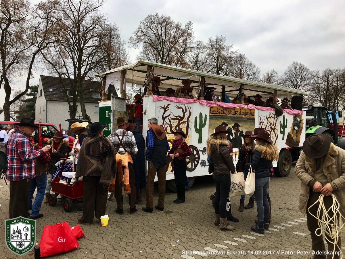 Erkrather Straßenkarneval 18.02.2017 (Foto: Peter Adelskamp)