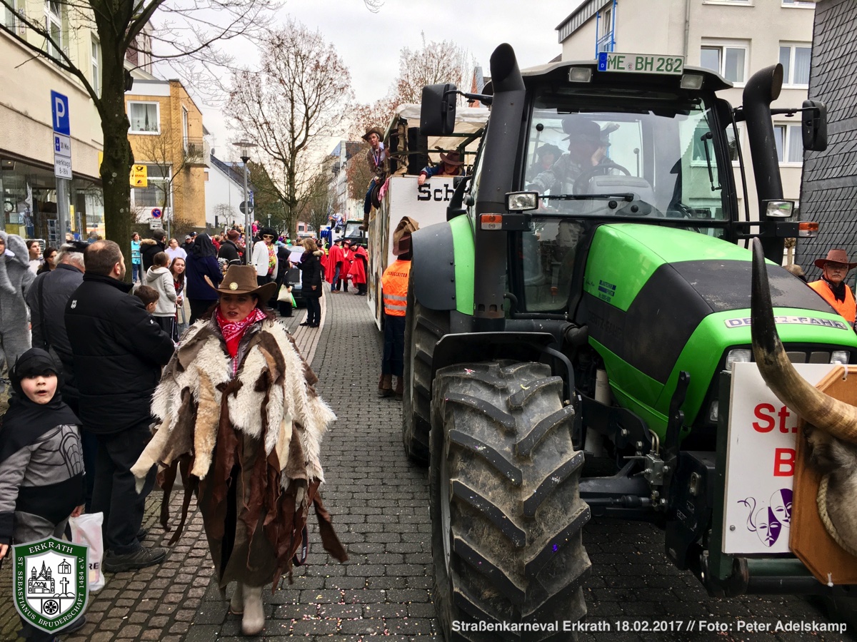 Erkrather Straßenkarneval 18.02.2017 (Foto: Peter Adelskamp)