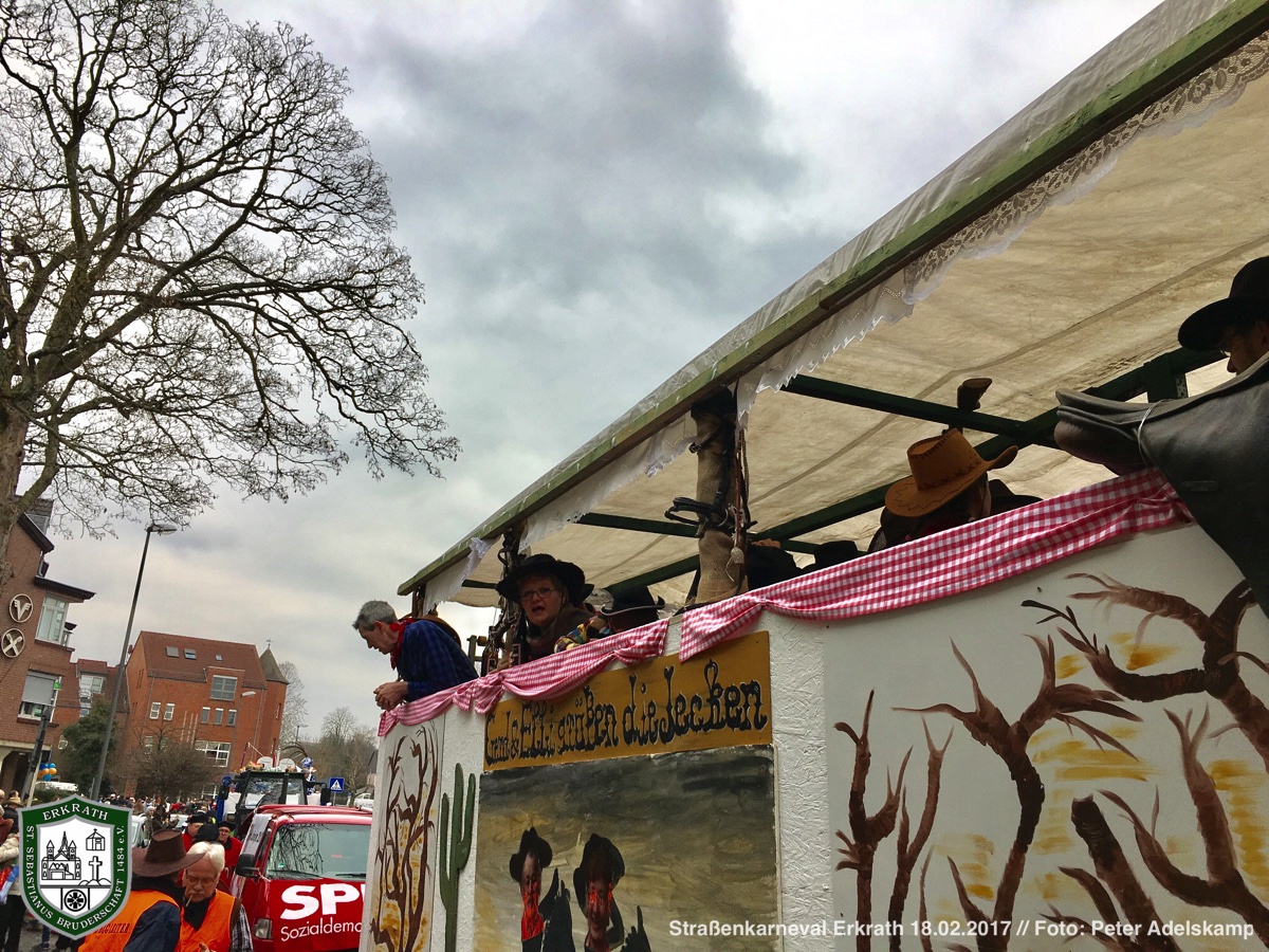 Erkrather Straßenkarneval 18.02.2017 (Foto: Peter Adelskamp)
