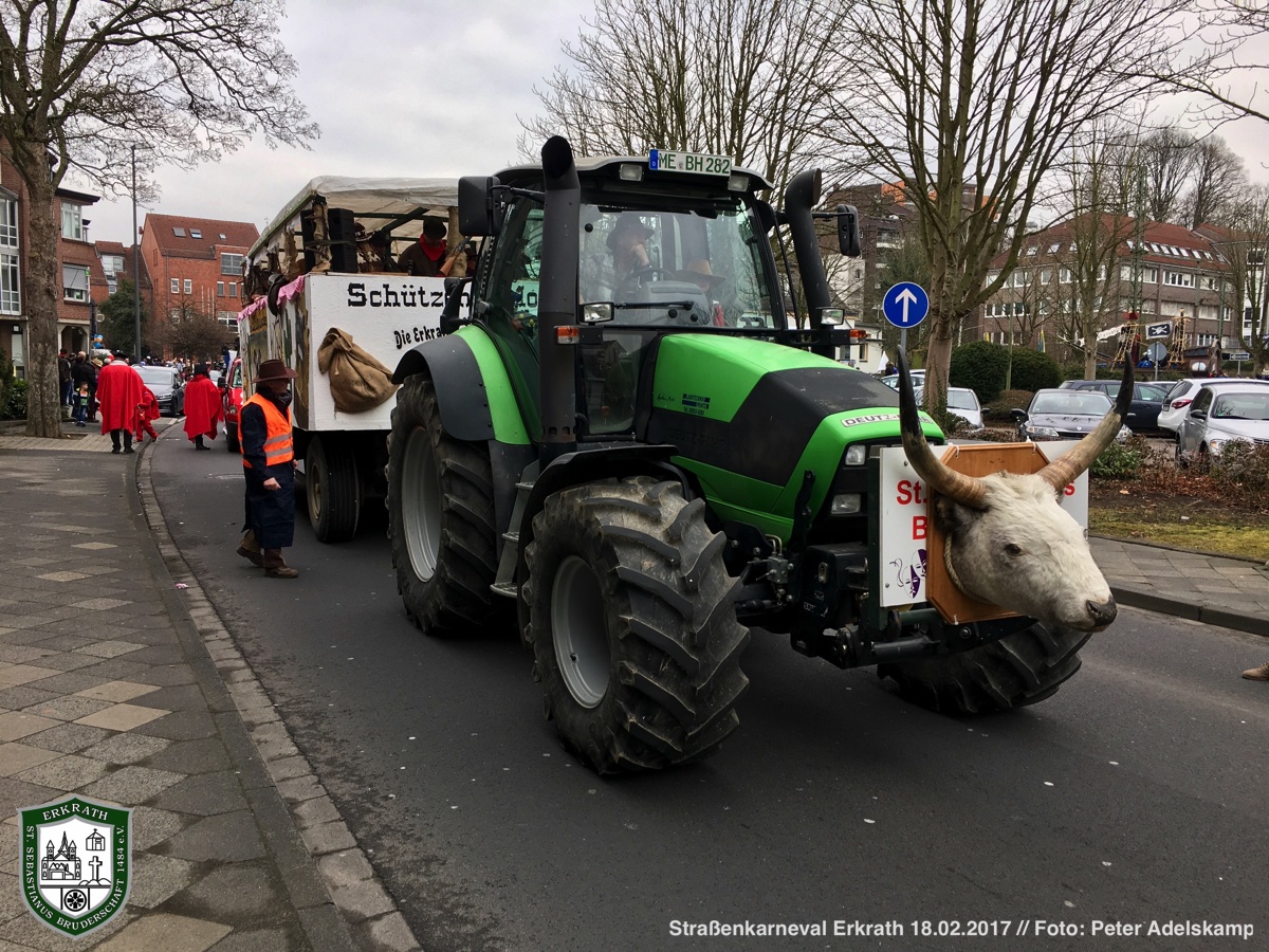 Erkrather Straßenkarneval 18.02.2017 (Foto: Peter Adelskamp)