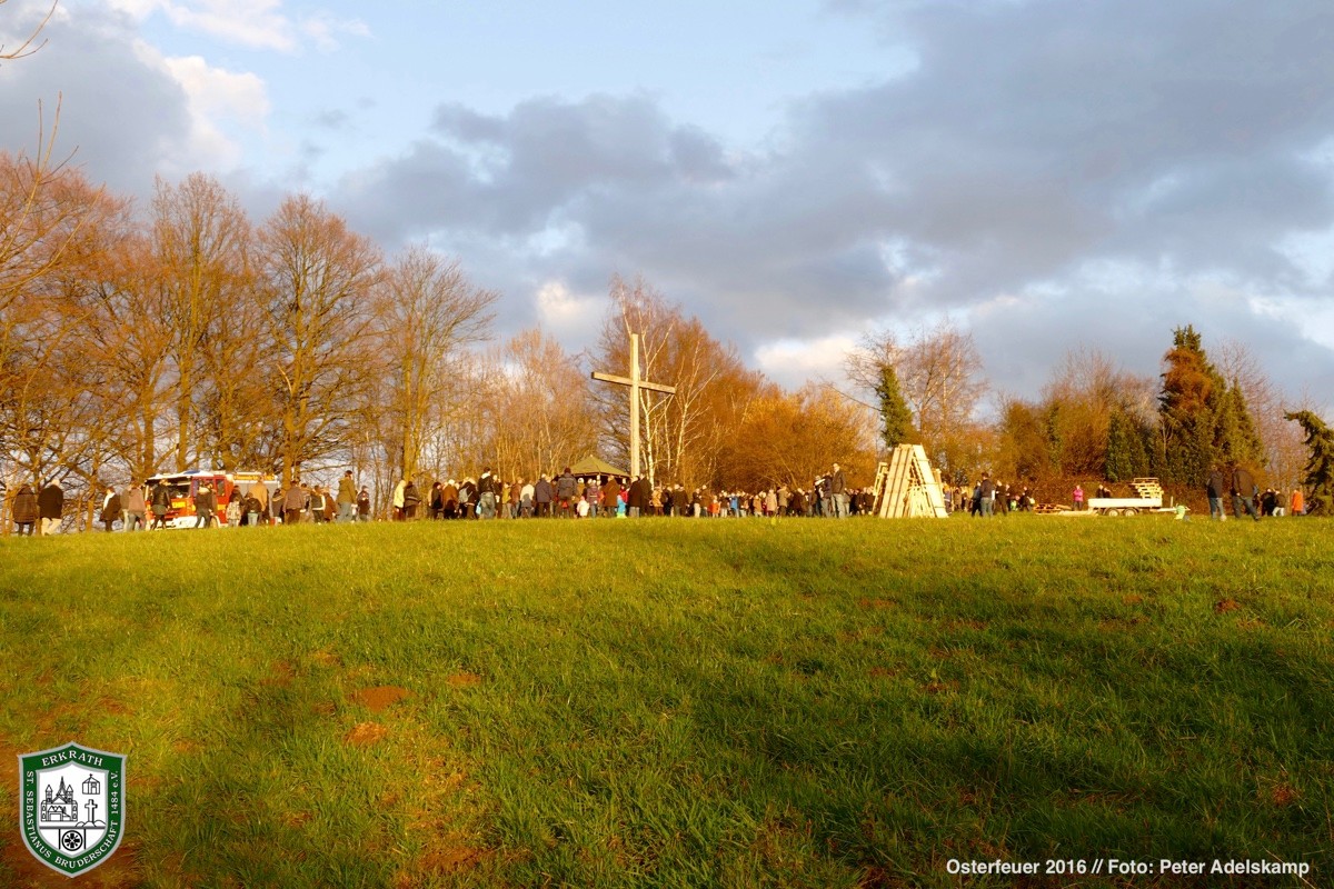 Osterfeuer 2016. Foto: Peter Adelskamp