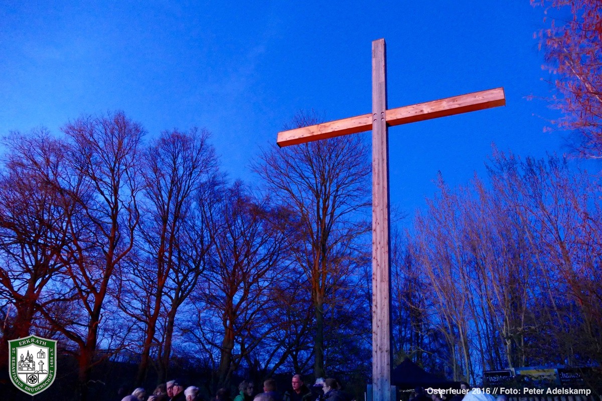 Osterfeuer 2016. Foto: Peter Adelskamp
