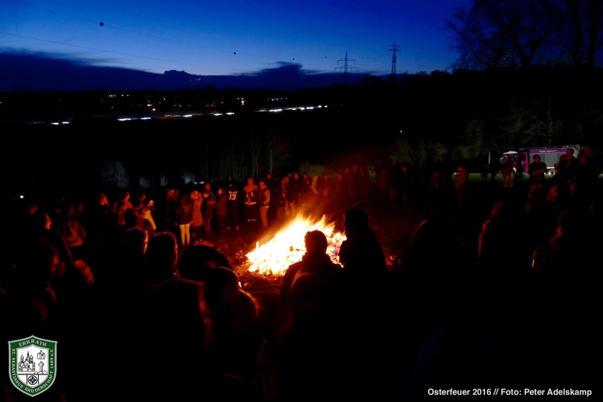 Osterfeuer 2016. Foto: Peter Adelskamp