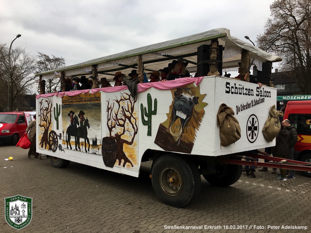 Erkrather Straßenkarneval 18.02.2017 (Foto: Peter Adelskamp)