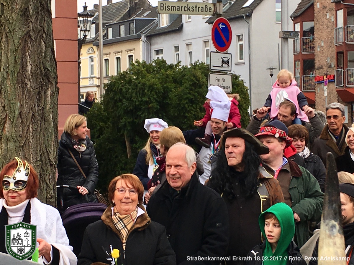 Erkrather Straßenkarneval 18.02.2017 (Foto: Peter Adelskamp)