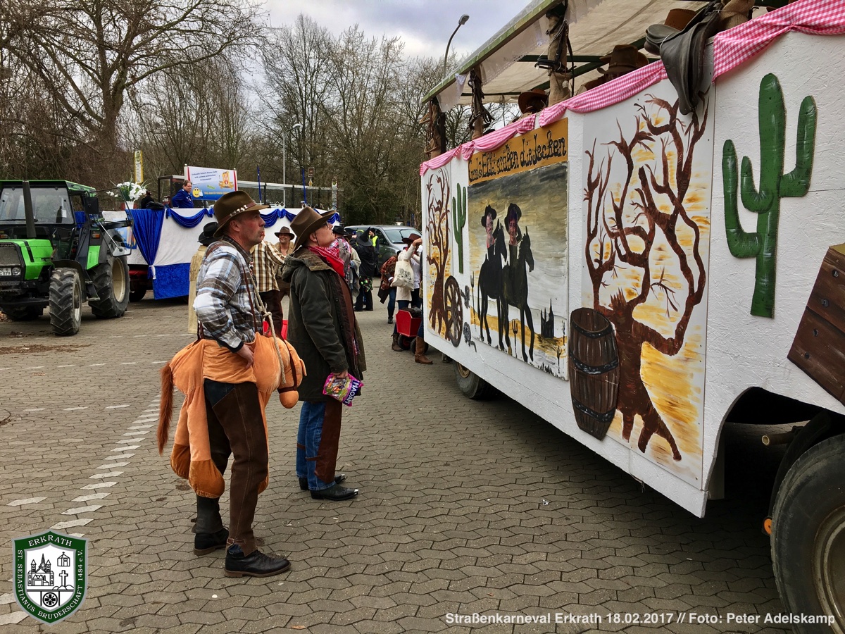 Erkrather Straßenkarneval 18.02.2017 (Foto: Peter Adelskamp)