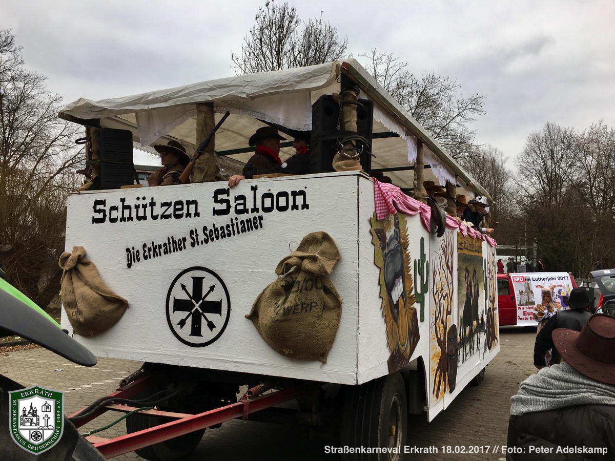 Erkrather Straßenkarneval 18.02.2017 (Foto: Peter Adelskamp)