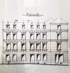 Antonstraße 20, Plauen, Bauzeichnung, 1886